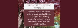 Therapy Isn't a Sign of Weakness