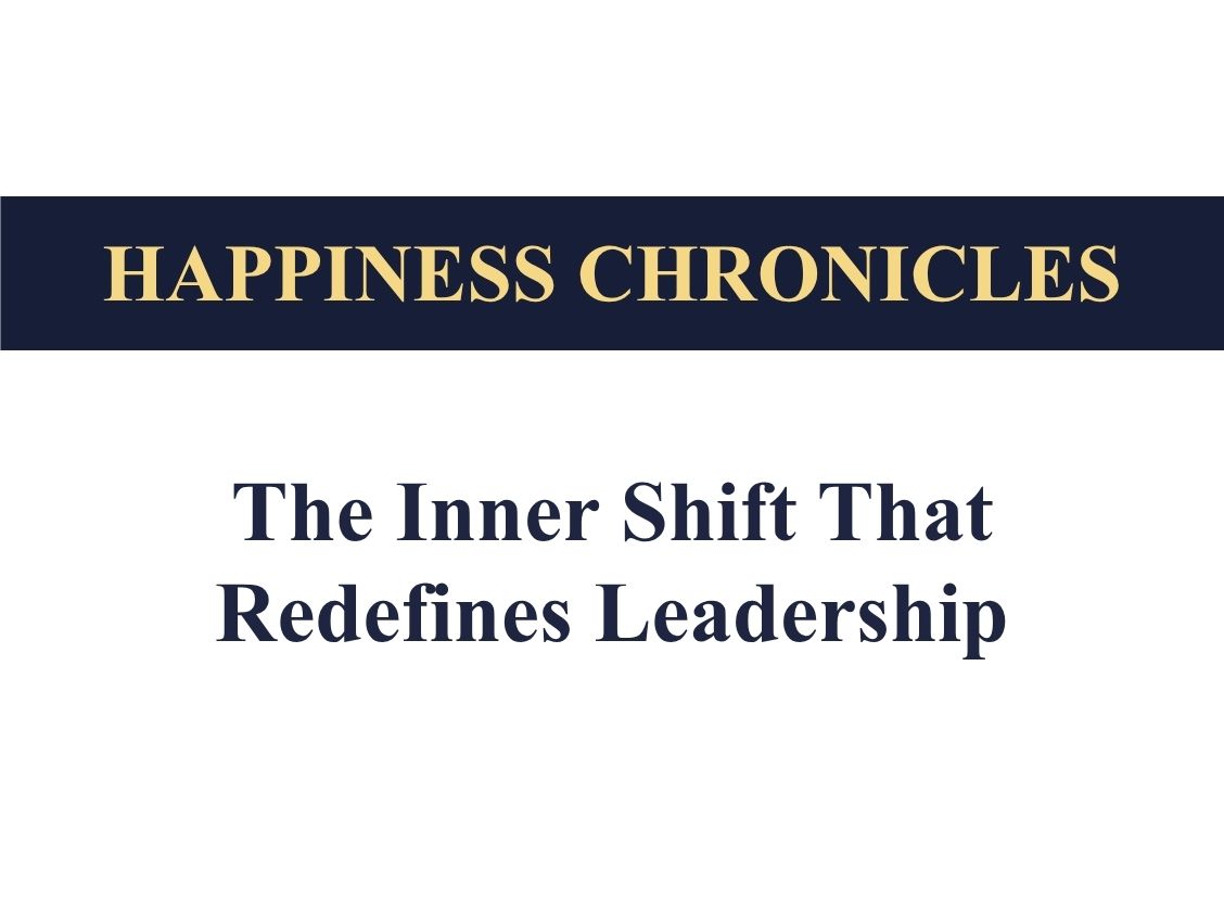 The Inner Shift That Redefines Leadership