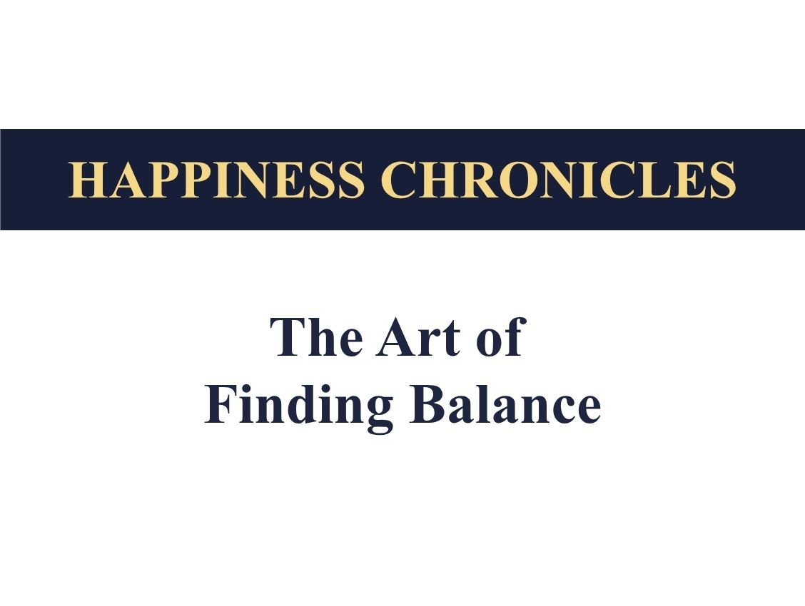 Inner Awareness and the Art of Finding Balance